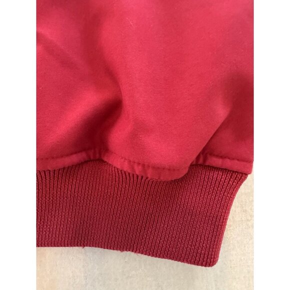 Austin Golf Vest Men Medium Red Pockets V Neck Stain Resistant Activewear Preppy - Picture 5 of 13